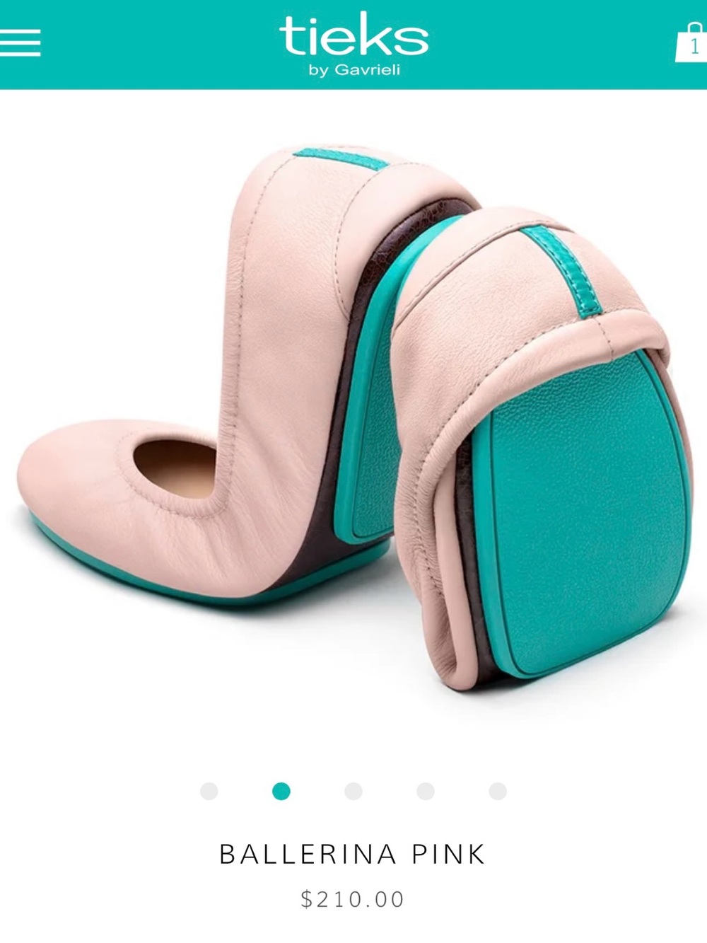 Tieks Ballerina Pink Ballet Flat